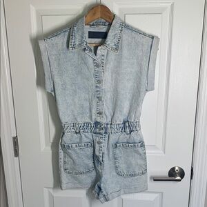 Blank NYC denim romper size large
